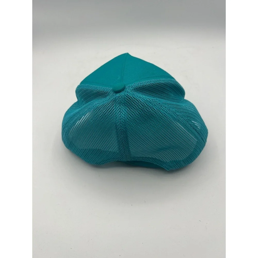 Bass Pro Shops Gone Fishing Mesh Trucker Snapback Hat – Teal – One Size Fits Mos
